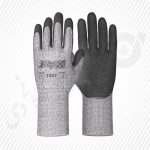 دستکش ضد برش ، کف مواد لتکس کات5 – ساق بلند  ( کد: 1557 )